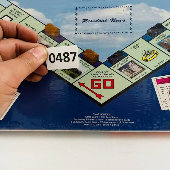 Vintage Monopoly Avalon Communities Edition Board Game Hasbro New Sealed - Picture 7 of 7